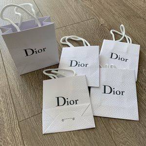 Dior Shopping Bags - Set of 5